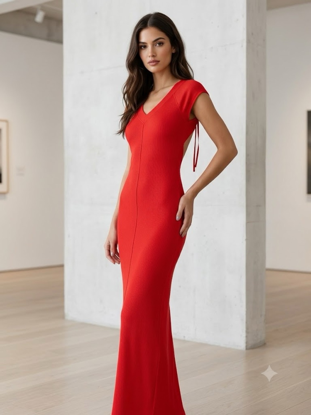 NEVER USED FULL LENGTH RED DRESS